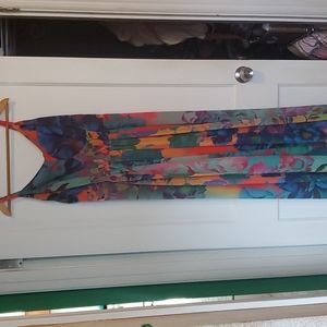 City Chic Floral Print Dress. Size S(16)